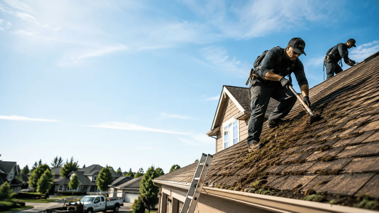 Roof Moss Removal in Milesville, SD near me